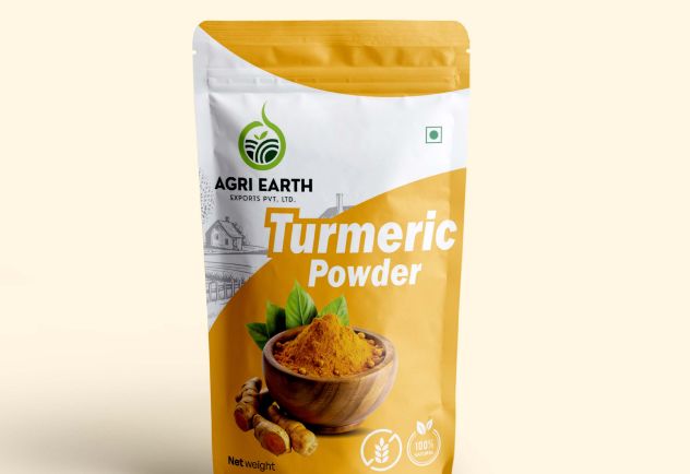Turmeric powder cover